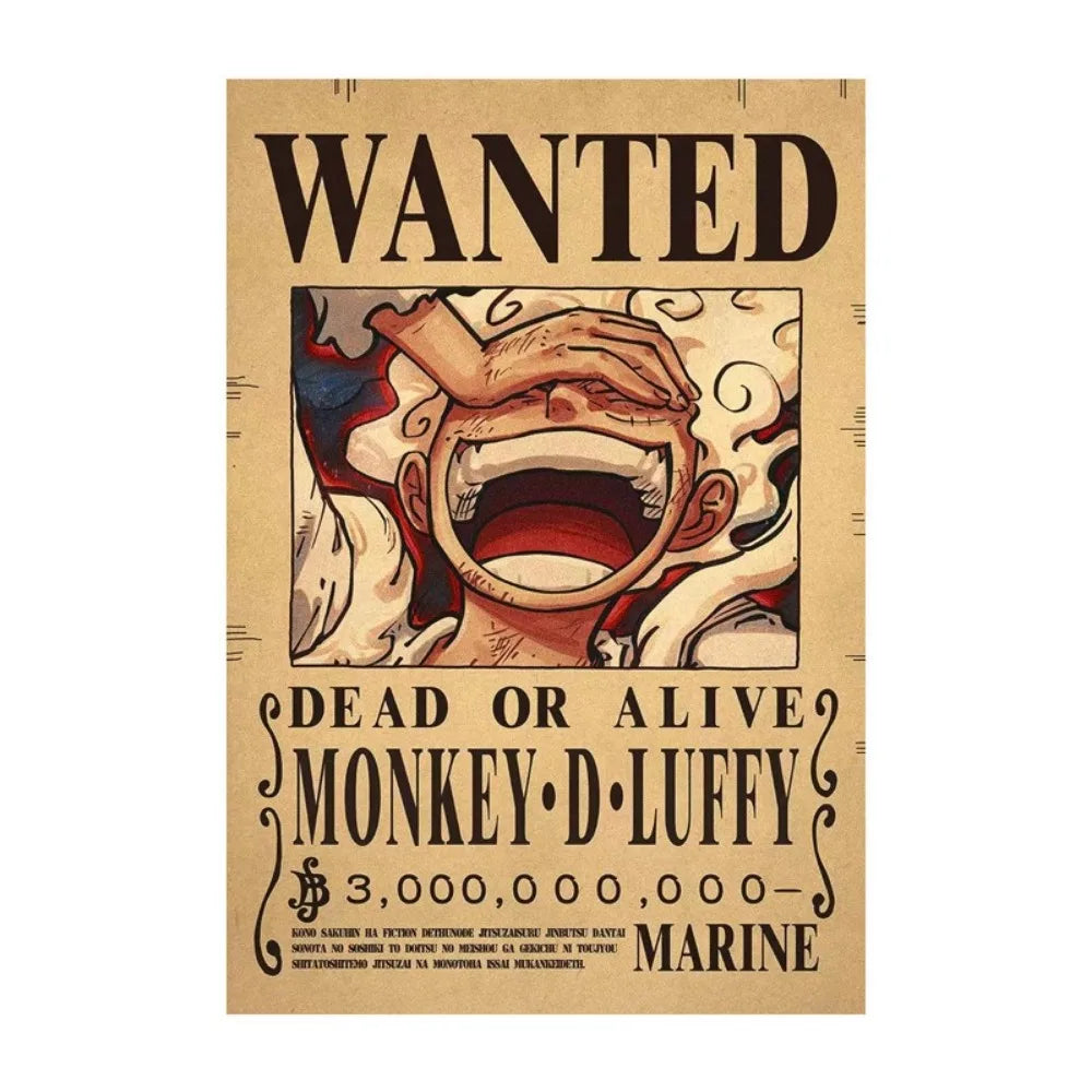 One Piece Bounty Wanted Posters