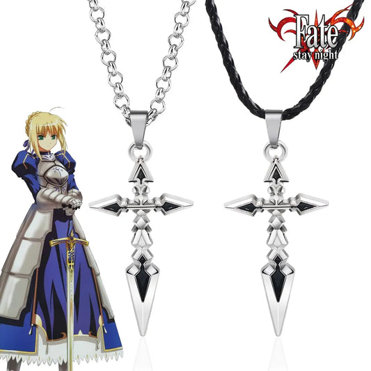 Fate Stay Night Saber Pendant Necklace